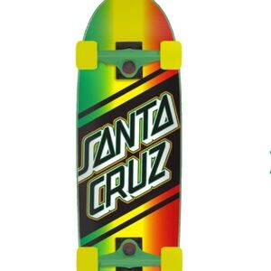 Santa Cruz Street Skate Street Cruiser Neon Slime Ball Wheels 29 X 8 Skateboard